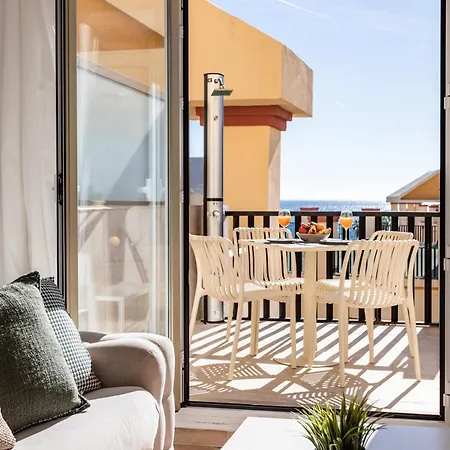 公寓 2 Estudios En La Romana Playa, Uno Con Vista Parcial Mar Y Otro Vista A La Piscina 马尔韦利亚