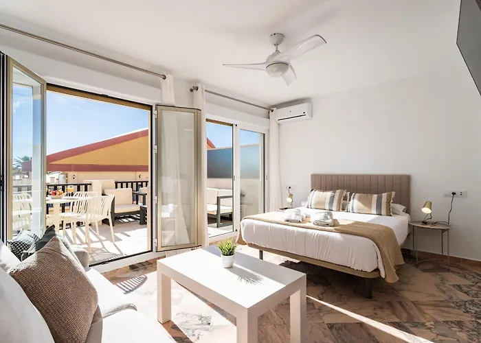 2 Estudios En La Romana Playa, Uno Con Vista Parcial Mar Y Otro Vista A La Piscina ماربيا